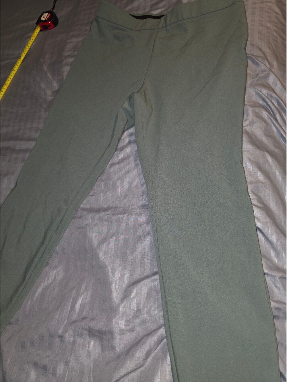 A New Day Pants Women's High-Rise Side Zipper Stretch Skinny Ankle - Olive green